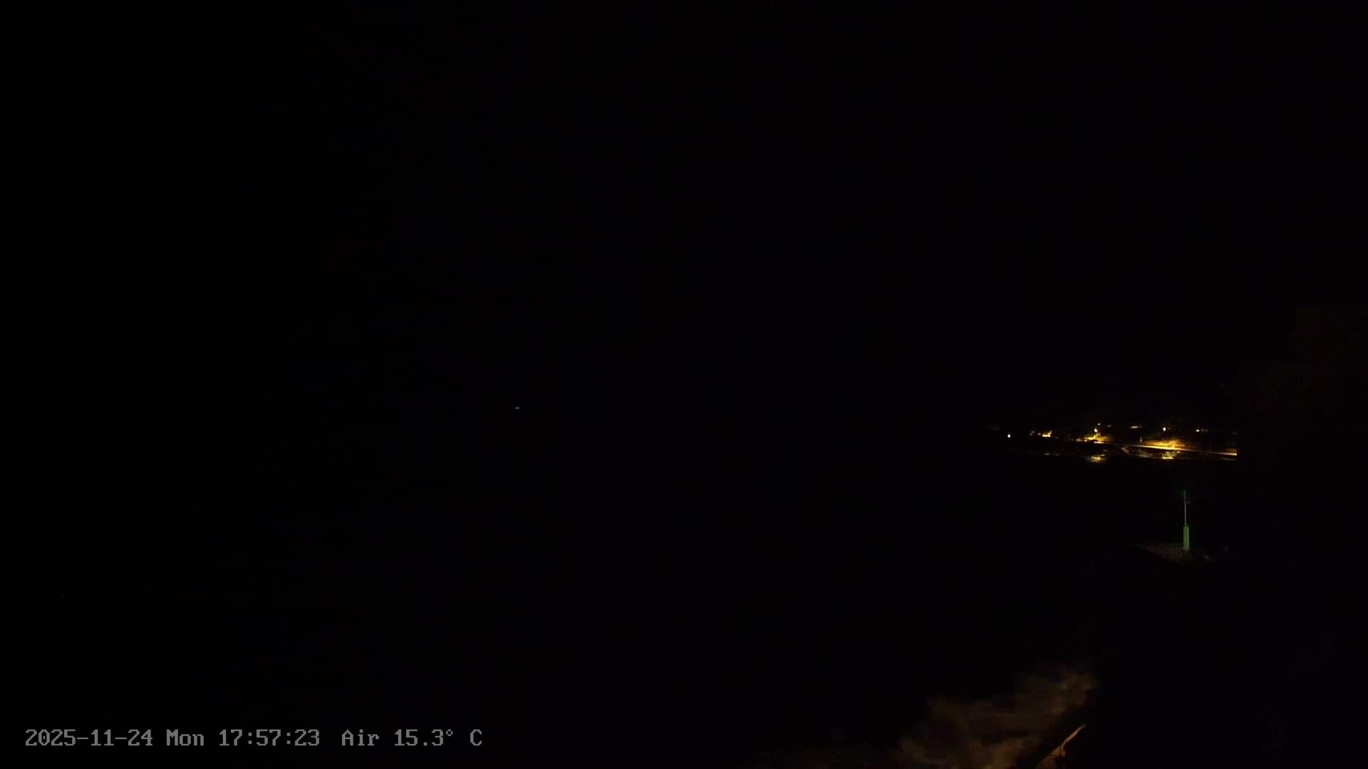 Dalmatia, Hvar Town  & Adriatic Coast Beach Kriza Panaromic Live Cam - Hvar, Grad Hvar, Split-Dalmatia, Croatia