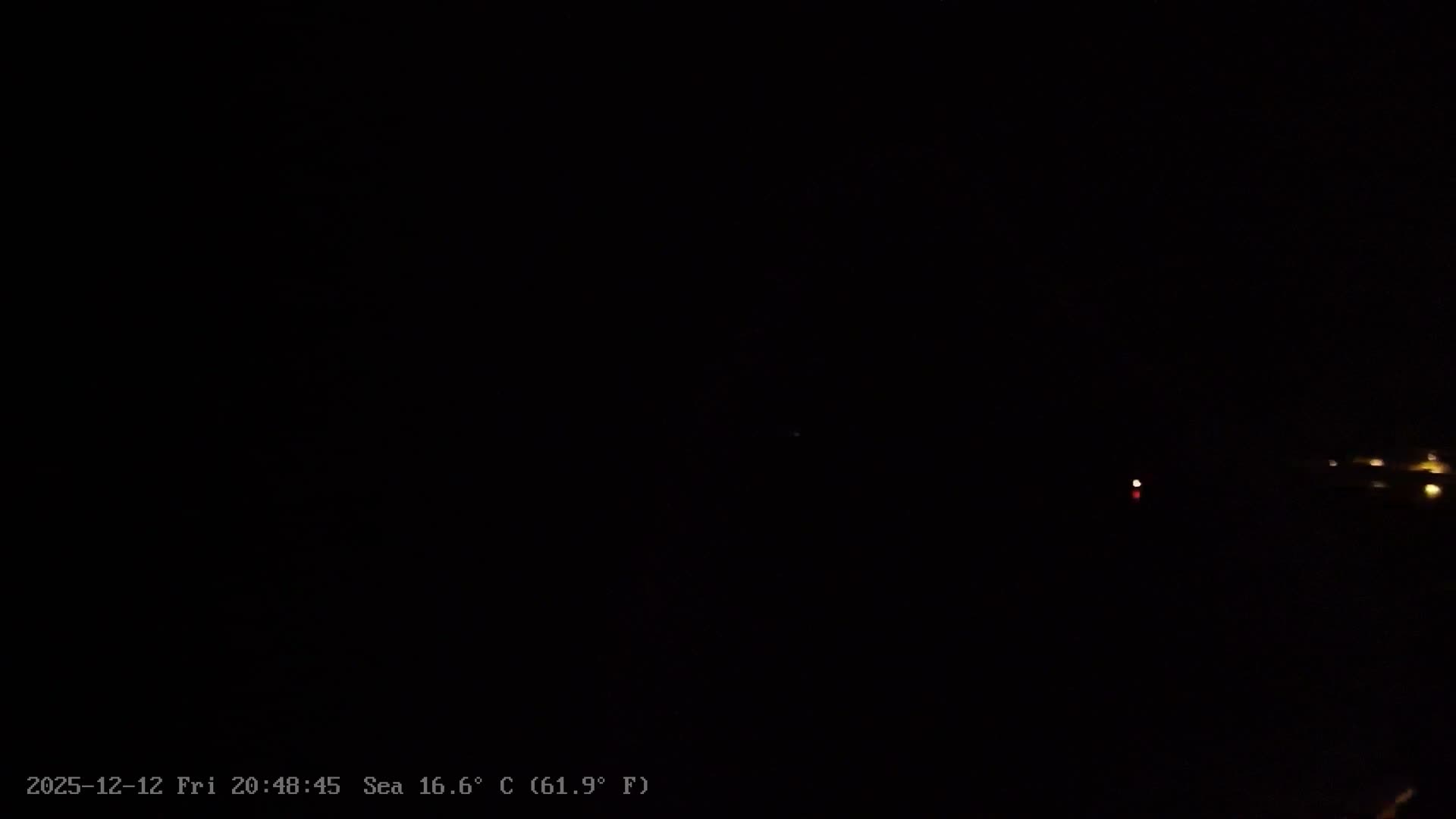 Dalmatia, Hvar Town  & Adriatic Coast Beach Kriza Panaromic Live Cam - Hvar, Grad Hvar, Split-Dalmatia, Croatia
