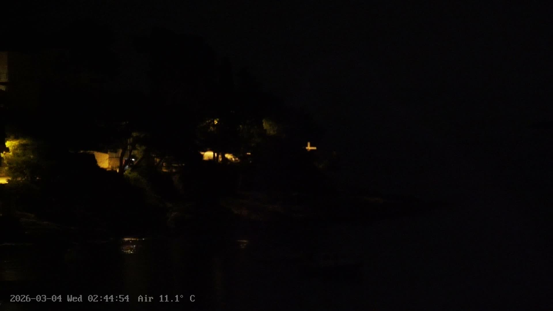 Dalmatia, Hvar Town  & Adriatic Coast Beach Kriza Panaromic Live Cam - Hvar, Grad Hvar, Split-Dalmatia, Croatia
