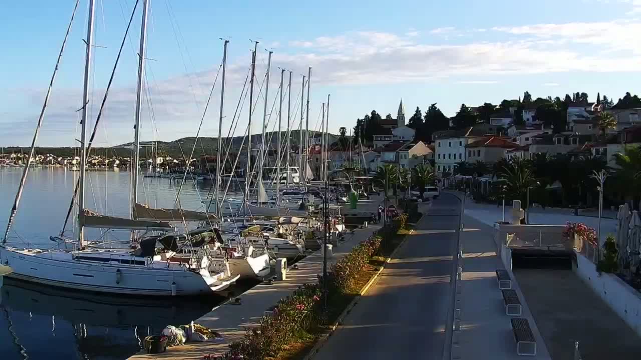 Rogoznica Village & Dalmatia Coast & Marine Live Cam - Ragoznica, Rogoznica Opcina, Šibenik-Knin, Croatia