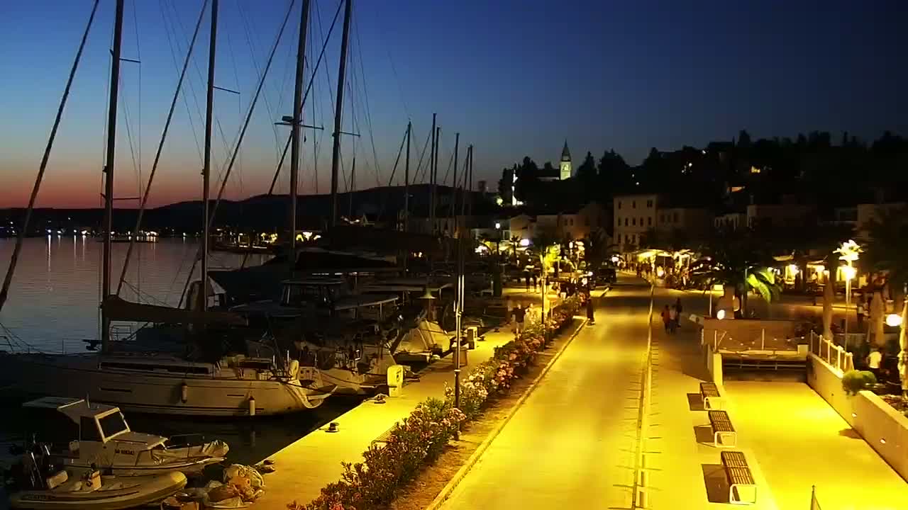 Rogoznica Village & Dalmatia Coast & Marine Live Cam - Ragoznica, Rogoznica Opcina, Šibenik-Knin, Croatia