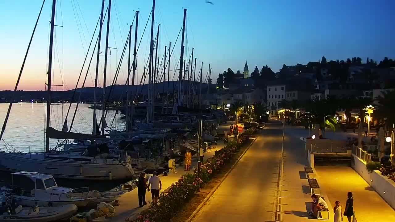 Rogoznica Village & Dalmatia Coast & Marine Live Cam - Ragoznica, Rogoznica Opcina, Šibenik-Knin, Croatia