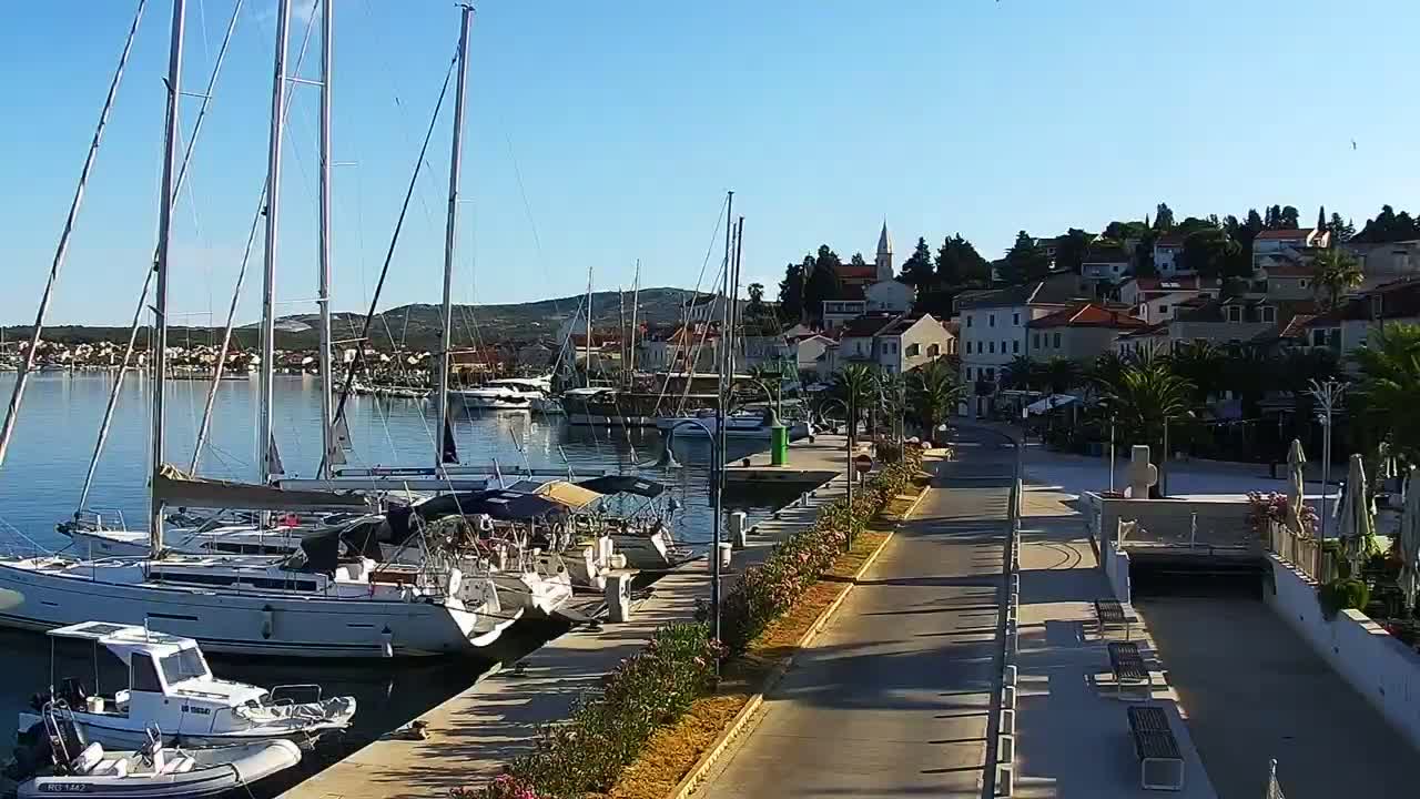 Rogoznica Village & Dalmatia Coast & Marine Live Cam - Ragoznica, Rogoznica Opcina, Šibenik-Knin, Croatia