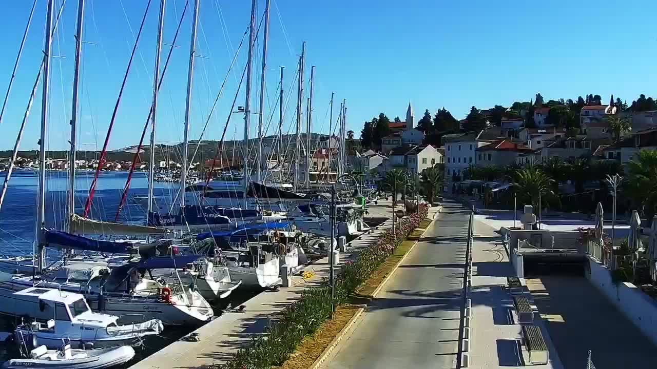 Rogoznica Village & Dalmatia Coast & Marine Live Cam - Ragoznica, Rogoznica Opcina, Šibenik-Knin, Croatia