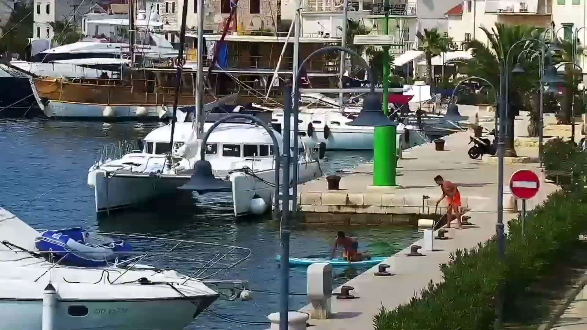 Rogoznica Village & Dalmatia Coast & Marine Live Cam - Ragoznica, Rogoznica Opcina, Šibenik-Knin, Croatia