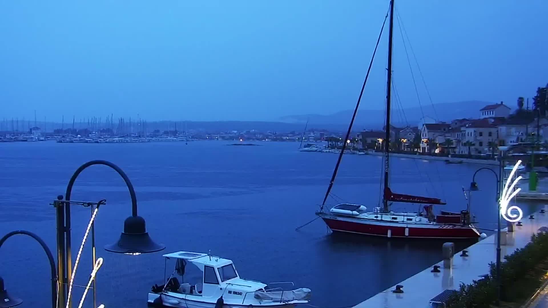 Rogoznica Village & Dalmatia Coast & Marine Live Cam - Ragoznica, Rogoznica Opcina, Šibenik-Knin, Croatia