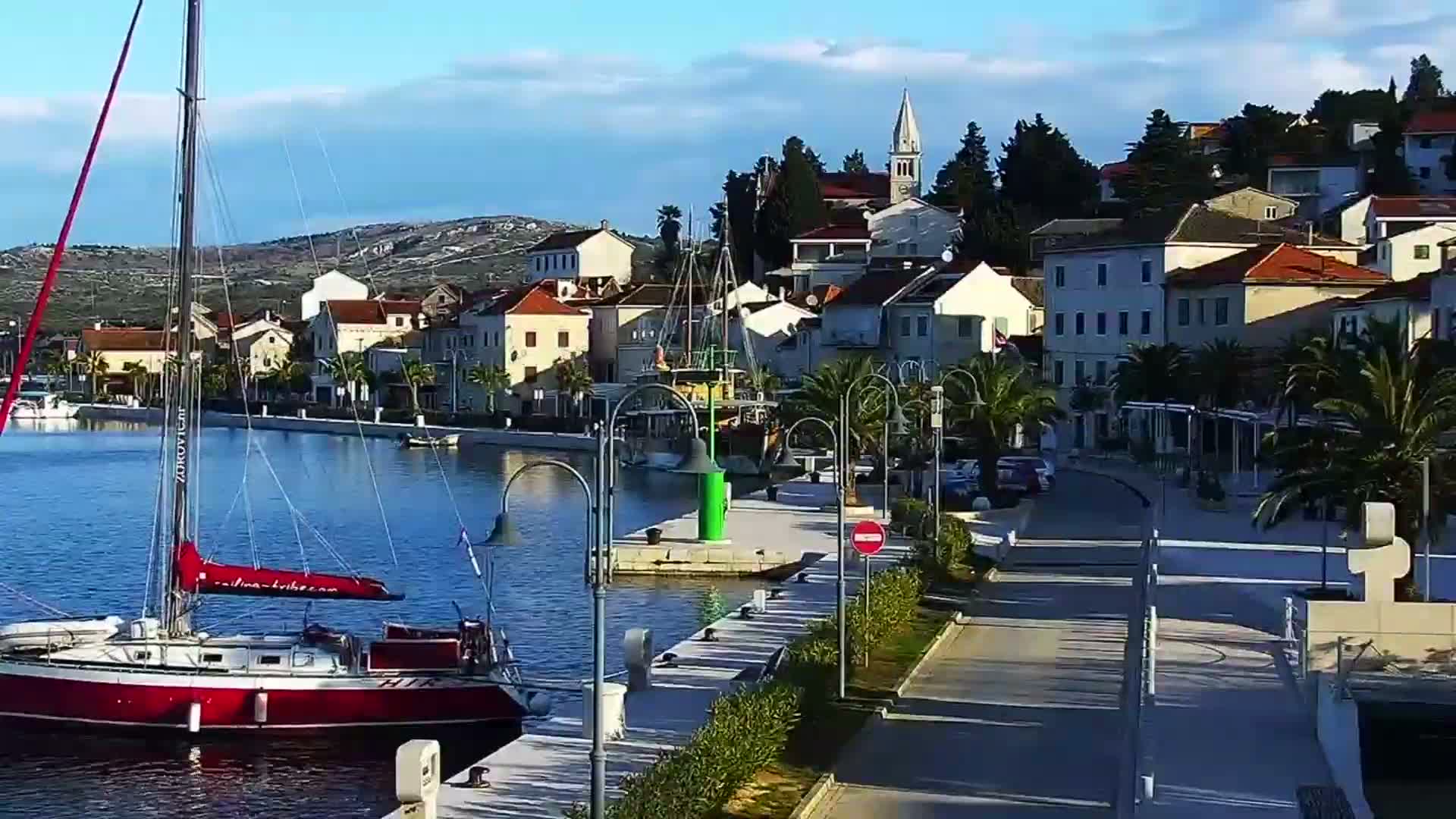 Rogoznica Village & Dalmatia Coast & Marine Live Cam - Ragoznica, Rogoznica Opcina, Šibenik-Knin, Croatia