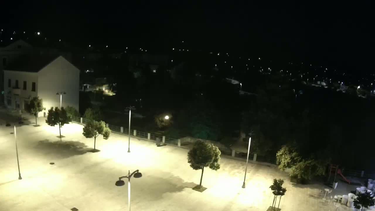 Drniš Town Skyline & Promina Mountain Live Cam - Drnis, Grad Drnis, Šibenik-Knin, Croatia