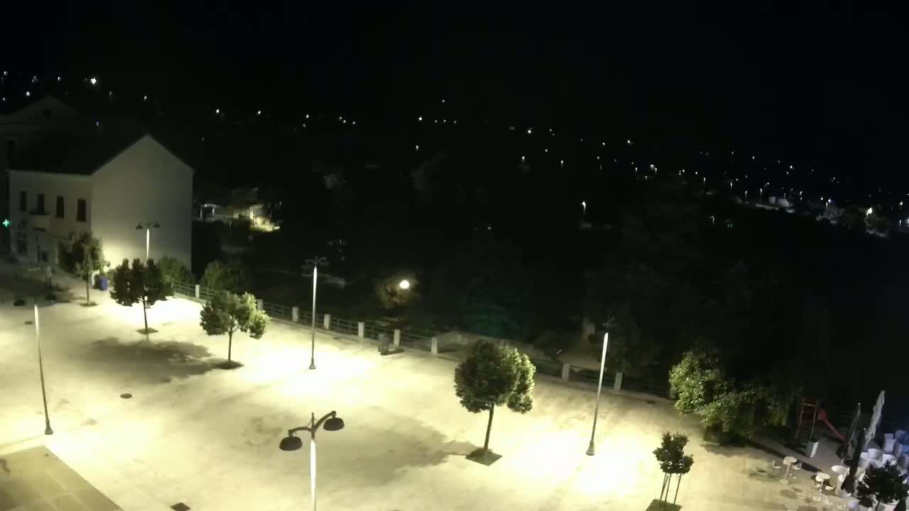 Drniš Town Skyline & Promina Mountain Live Cam - Drnis, Grad Drnis, Šibenik-Knin, Croatia