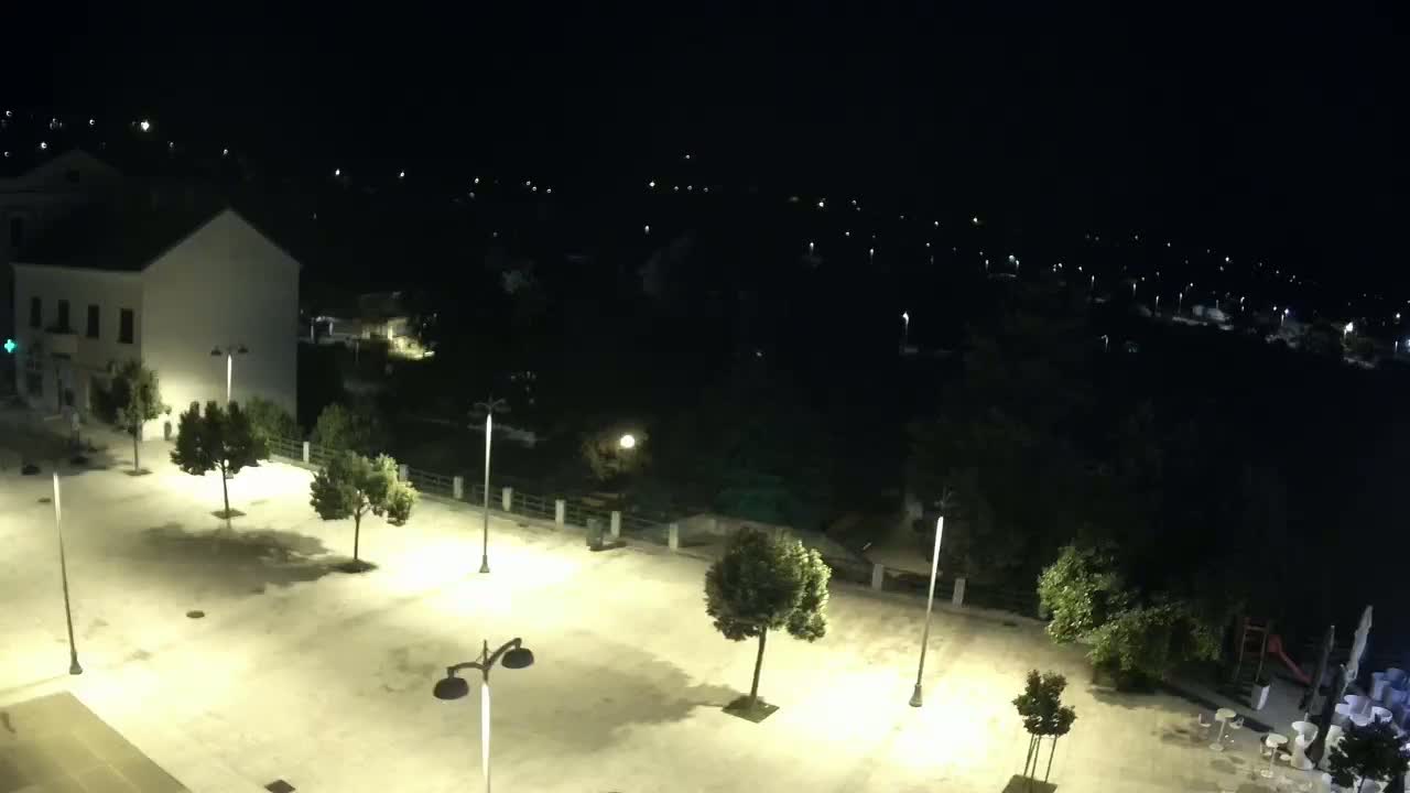 Drniš Town Skyline & Promina Mountain Live Cam - Drnis, Grad Drnis, Šibenik-Knin, Croatia