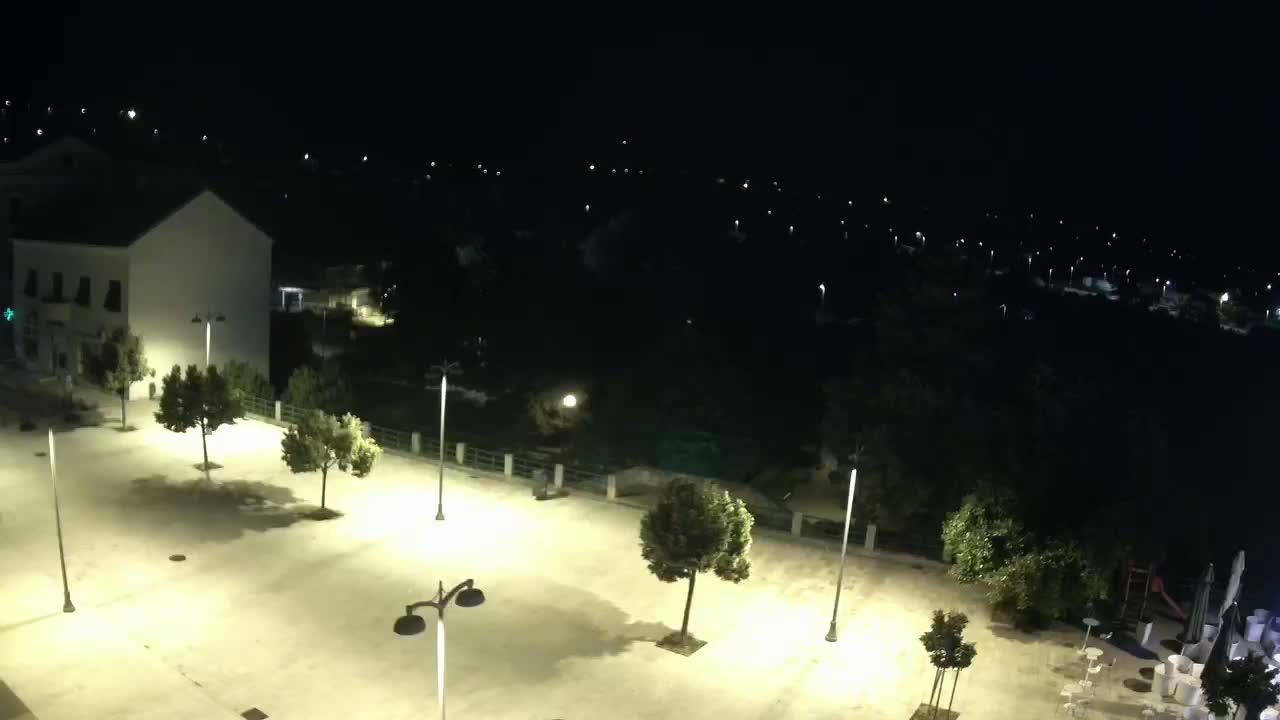 Drniš Town Skyline & Promina Mountain Live Cam - Drnis, Grad Drnis, Šibenik-Knin, Croatia