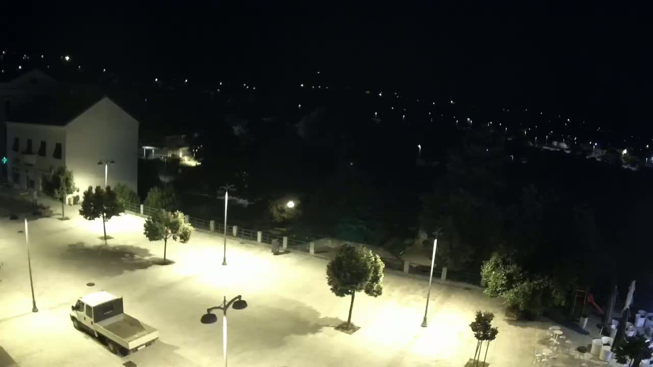 Drniš Town Skyline & Promina Mountain Live Cam - Drnis, Grad Drnis, Šibenik-Knin, Croatia