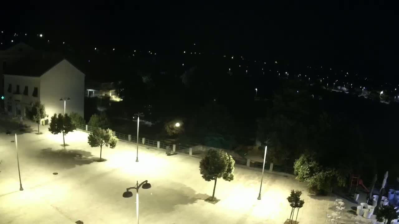 Drniš Town Skyline & Promina Mountain Live Cam - Drnis, Grad Drnis, Šibenik-Knin, Croatia