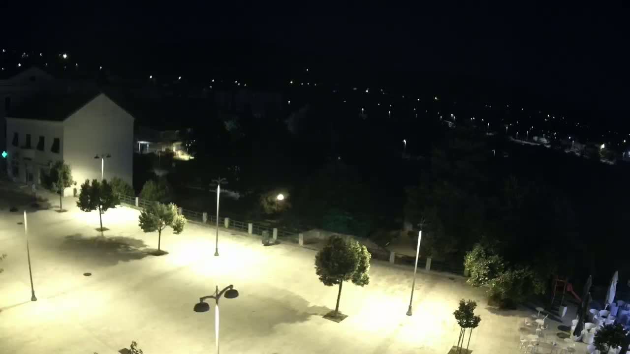 Drniš Town Skyline & Promina Mountain Live Cam - Drnis, Grad Drnis, Šibenik-Knin, Croatia