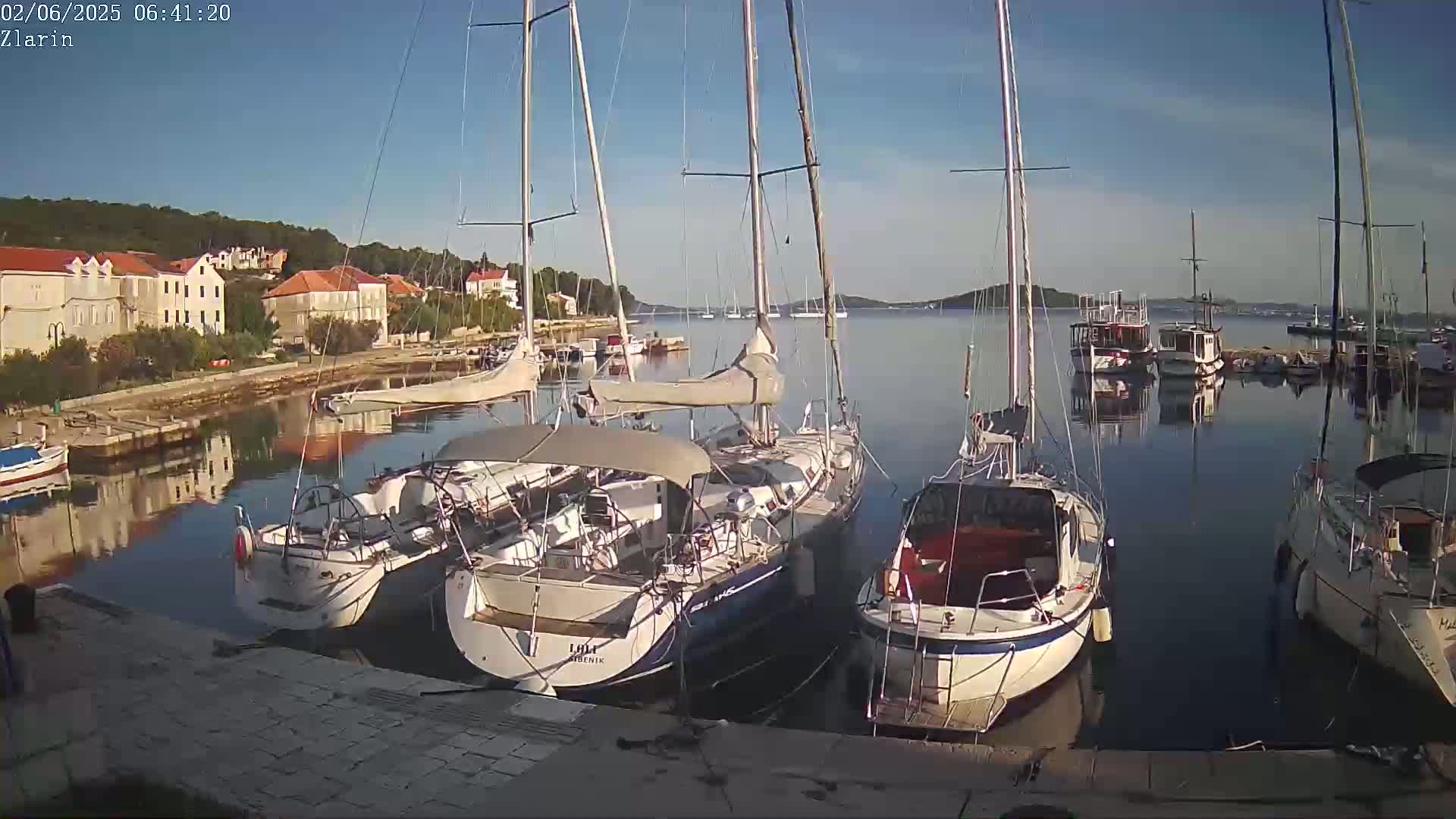 Zlarin Village & Marine & Dalmatia Coast Live Cam - Zlarin , Sibenic,  Šibenik-Knin, Croatia