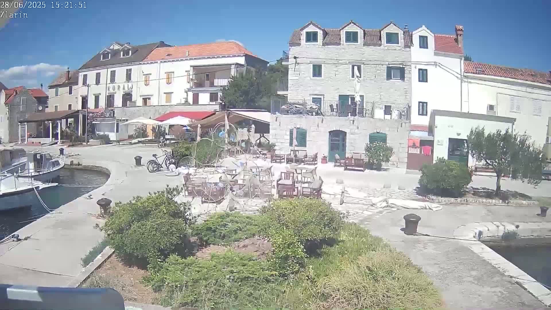 Zlarin Village & Marine & Dalmatia Coast Live Cam - Zlarin , Sibenic,  Šibenik-Knin, Croatia