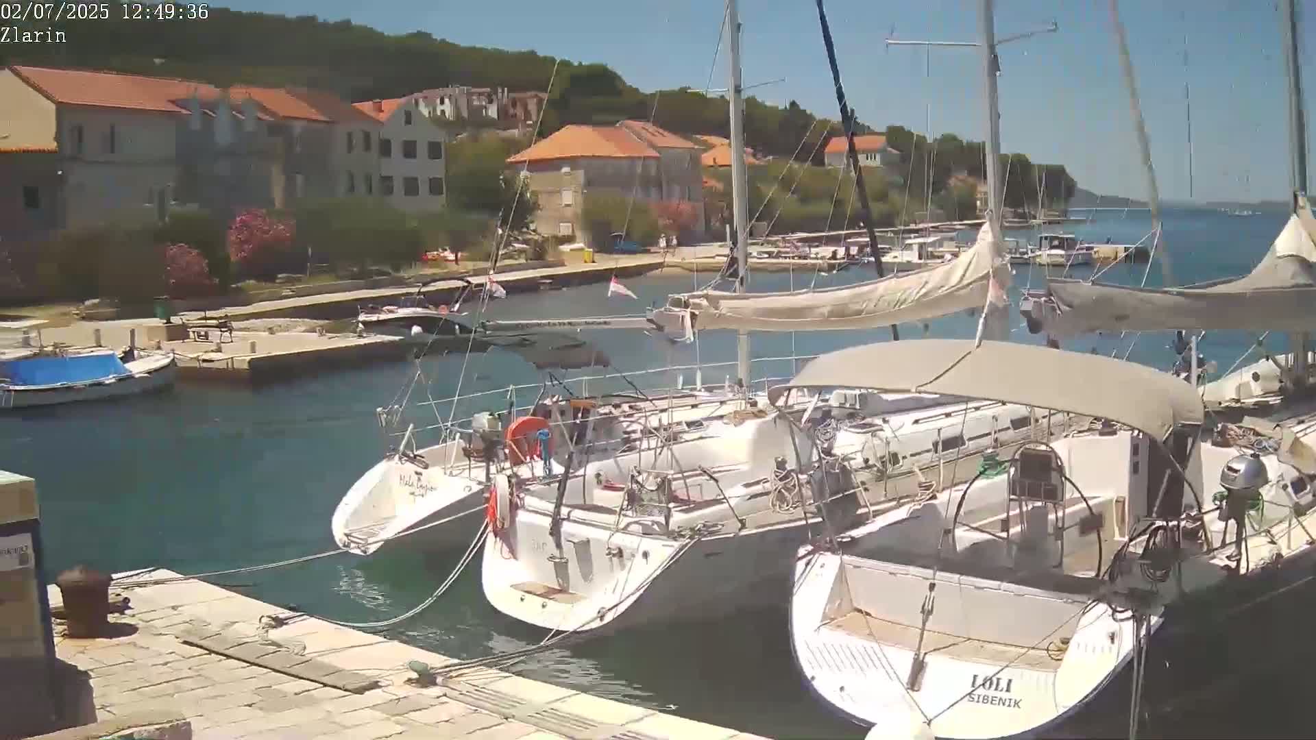 Zlarin Village & Marine & Dalmatia Coast Live Cam - Zlarin , Sibenic,  Šibenik-Knin, Croatia