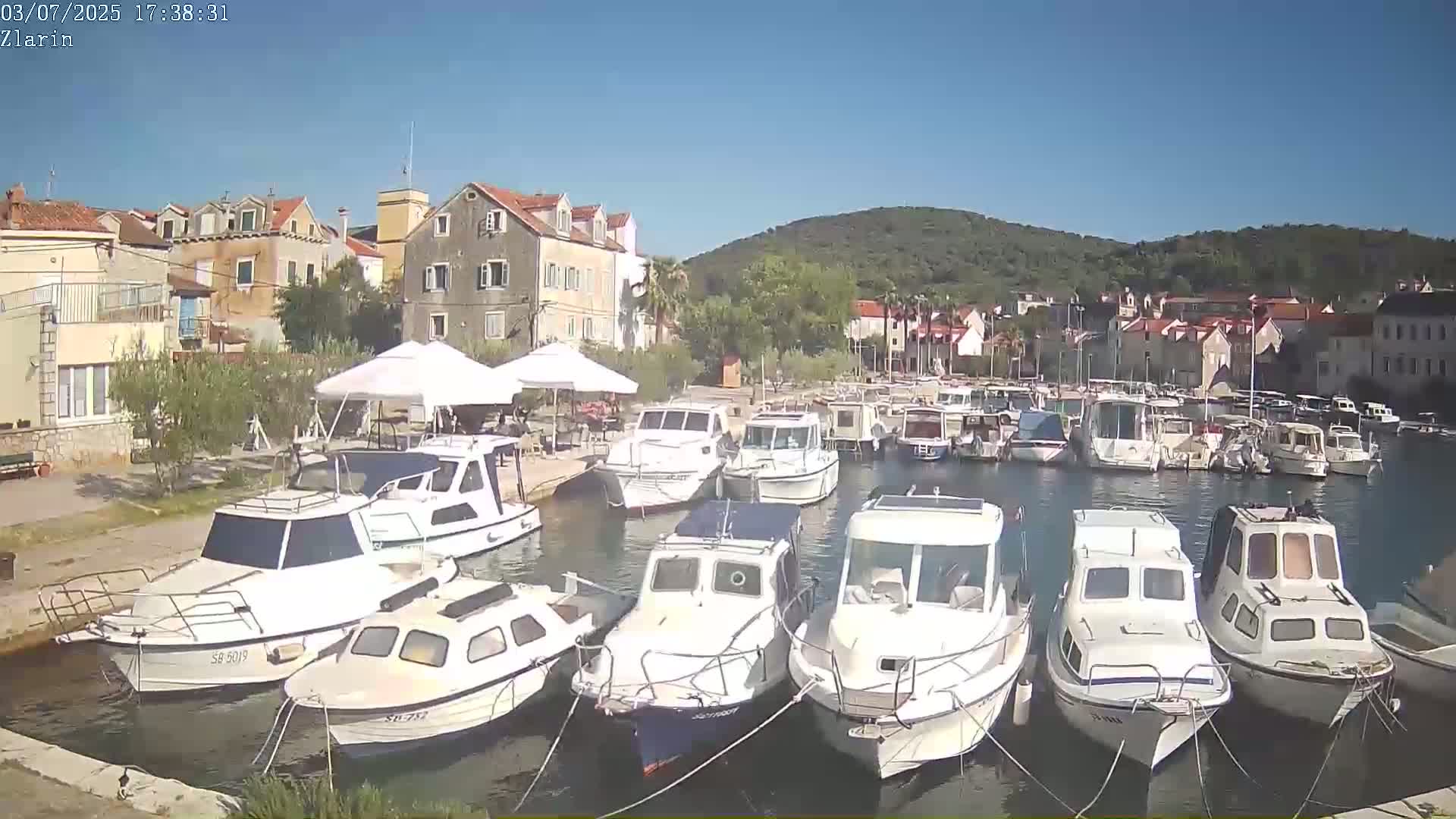 Zlarin Village & Marine & Dalmatia Coast Live Cam - Zlarin , Sibenic,  Šibenik-Knin, Croatia