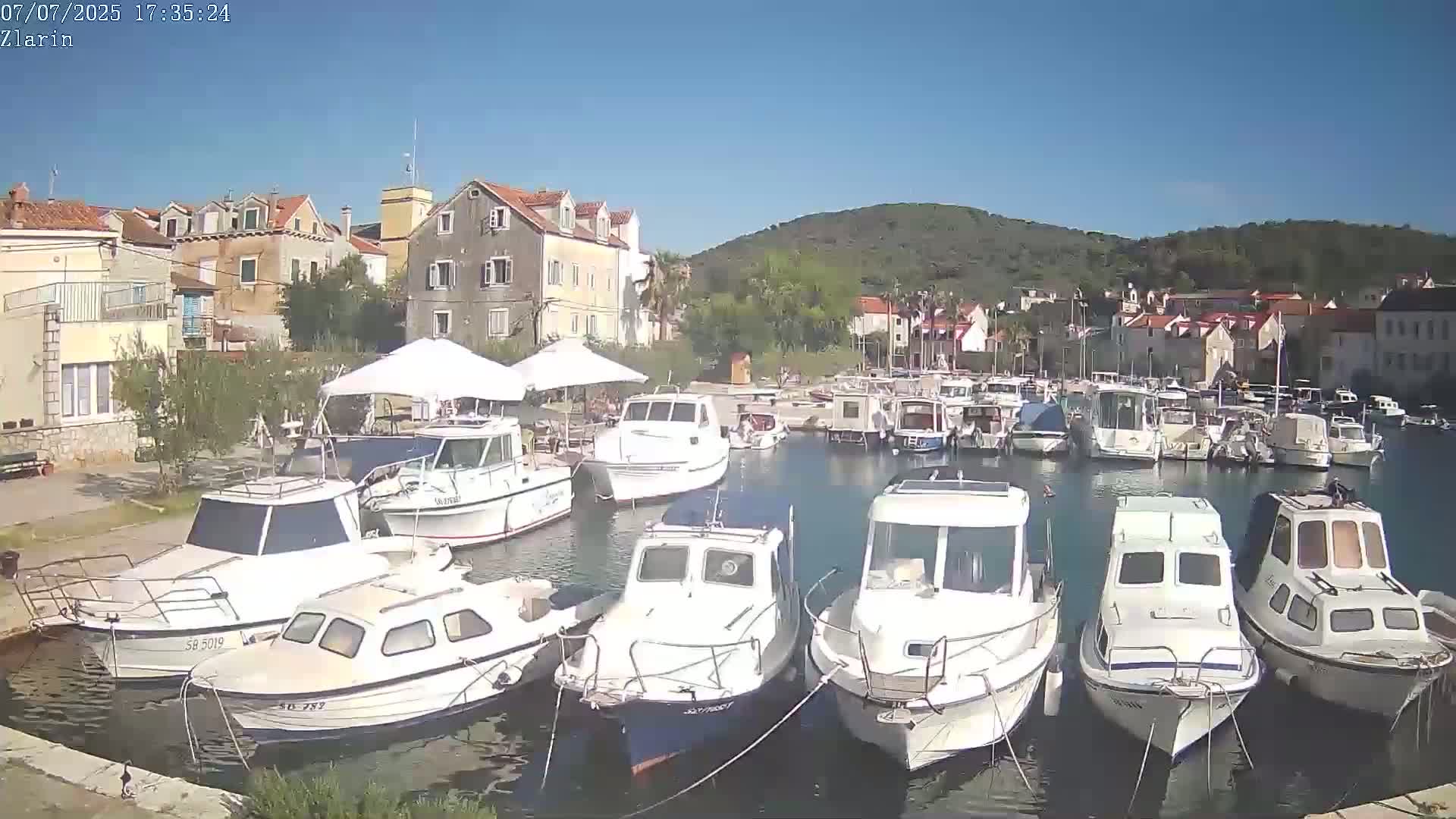Zlarin Village & Marine & Dalmatia Coast Live Cam - Zlarin , Sibenic,  Šibenik-Knin, Croatia