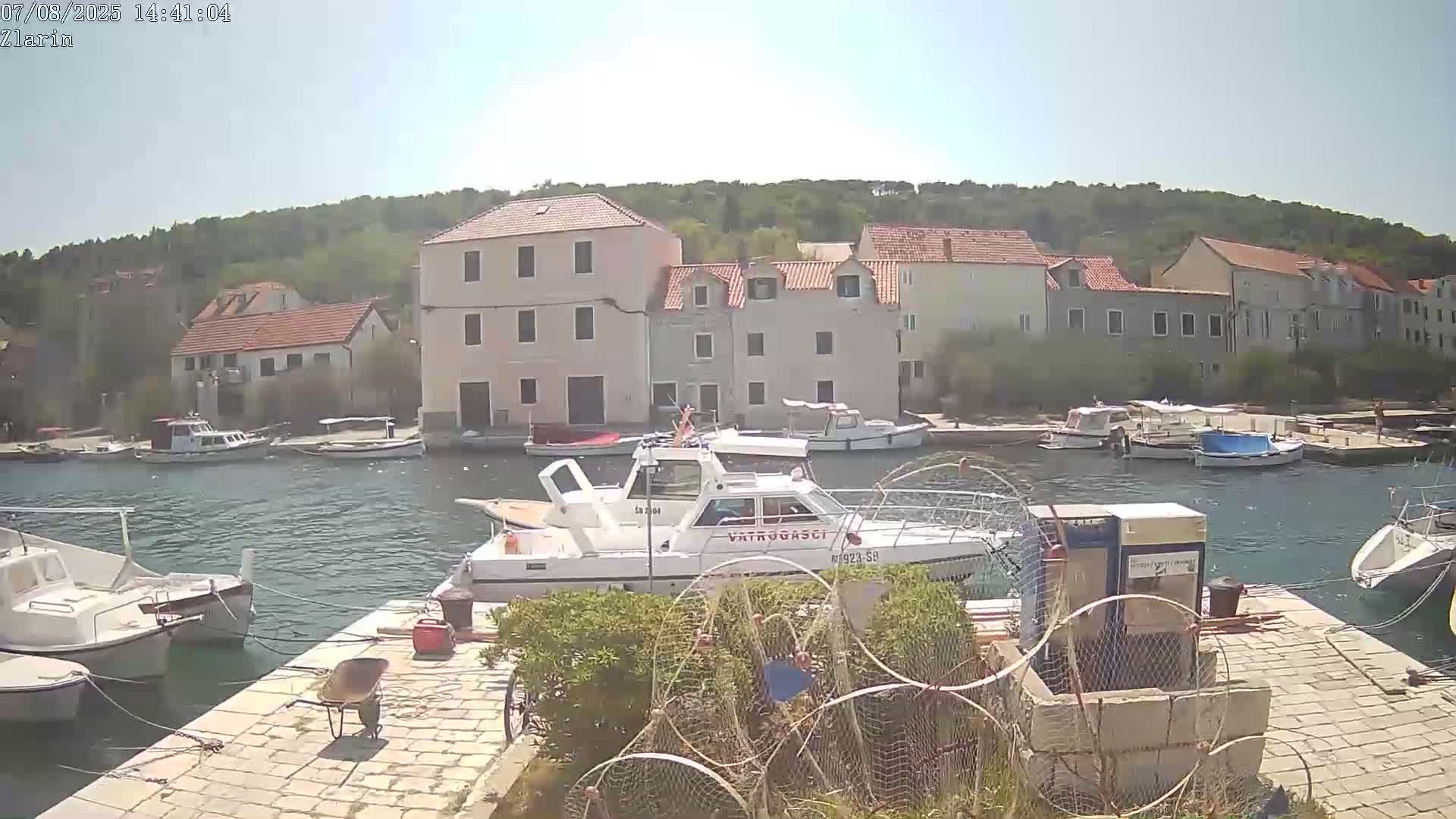 Zlarin Village & Marine & Dalmatia Coast Live Cam - Zlarin , Sibenic,  Šibenik-Knin, Croatia