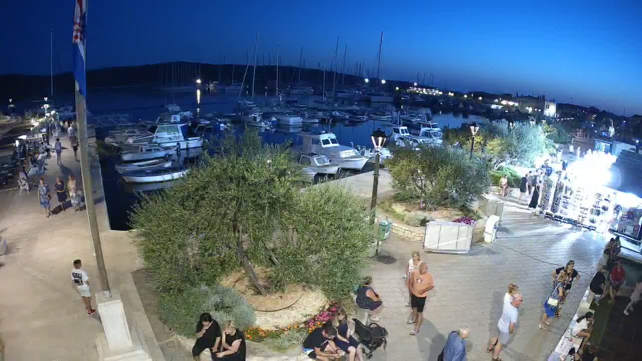 Pirovac Coast & Marine Live Cam - Pirovac, Općina Pirovac, Šibenik-Knin, Croatia