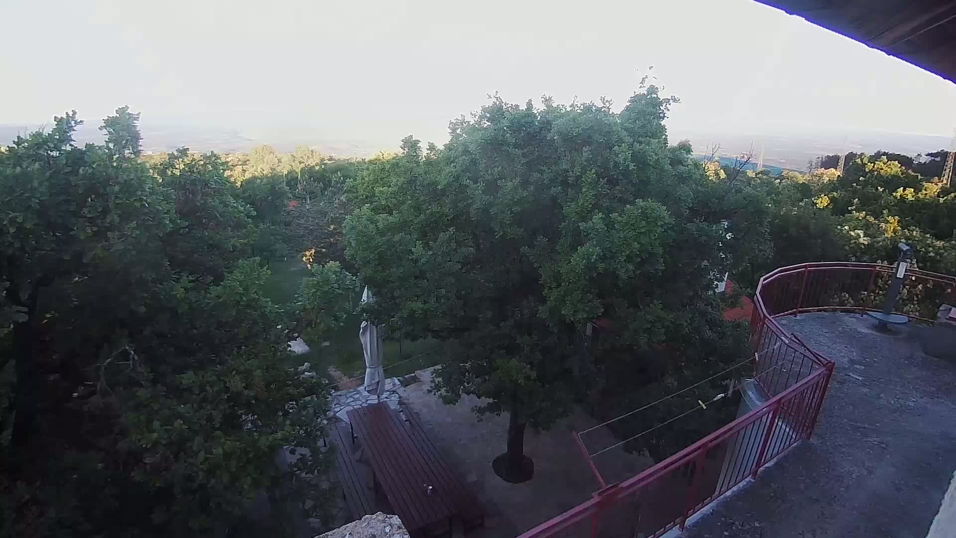 Promina Mountain (855m) Observation Deck Live Cam - Siverić, Grad Drnis, Šibenik-Knin, Croatia