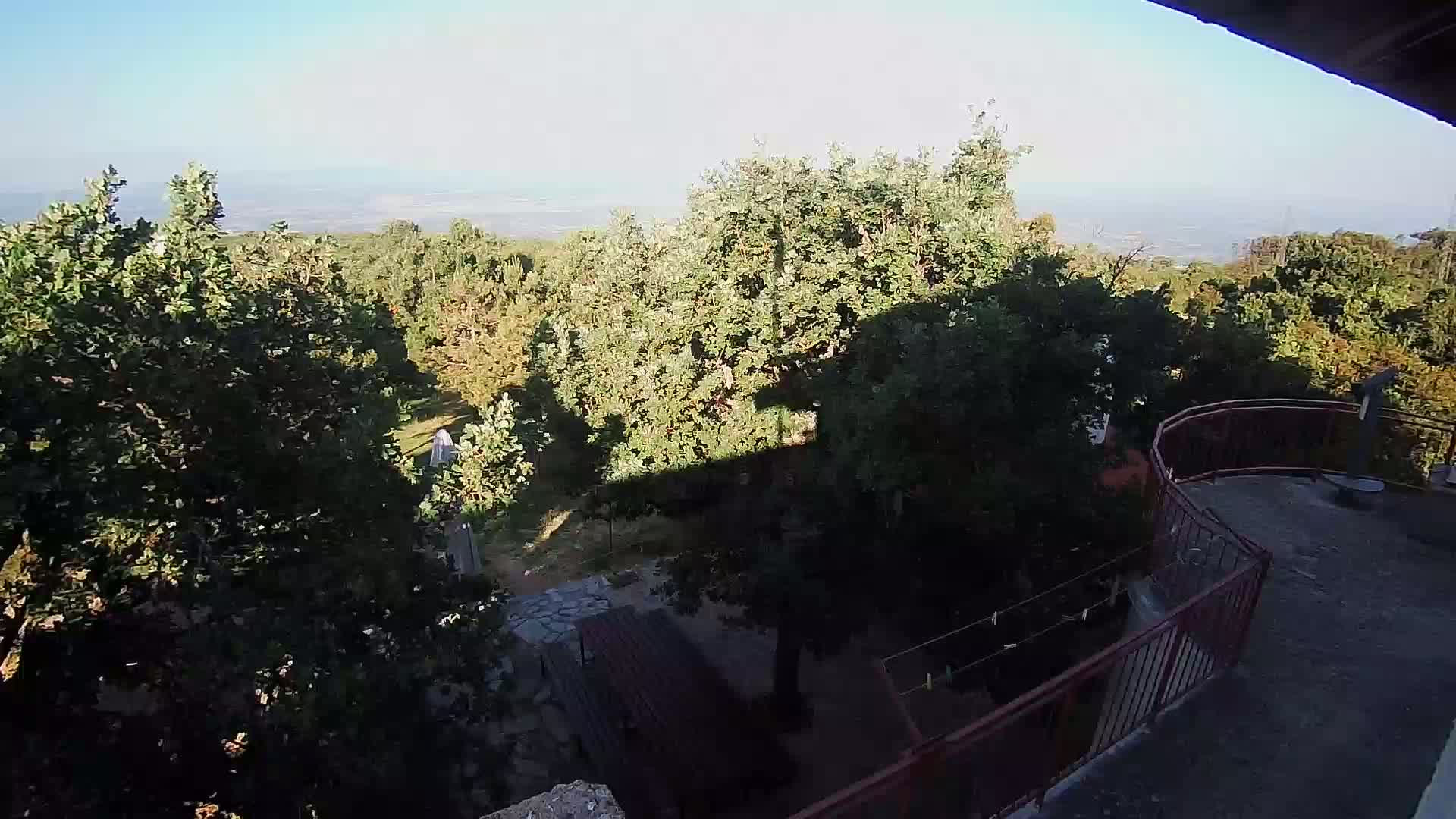 Promina Mountain (855m) Observation Deck Live Cam - Siverić, Grad Drnis, Šibenik-Knin, Croatia