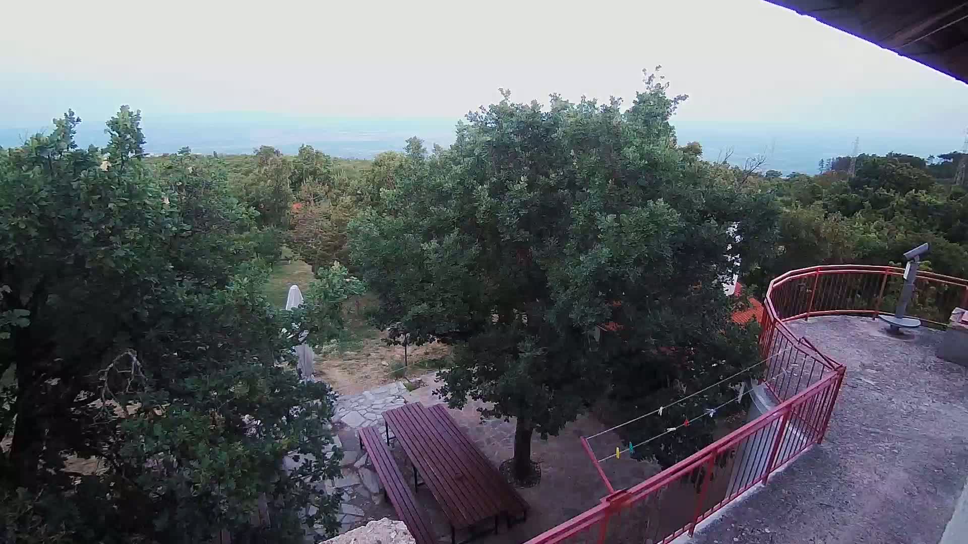 Promina Mountain (855m) Observation Deck Live Cam - Siverić, Grad Drnis, Šibenik-Knin, Croatia