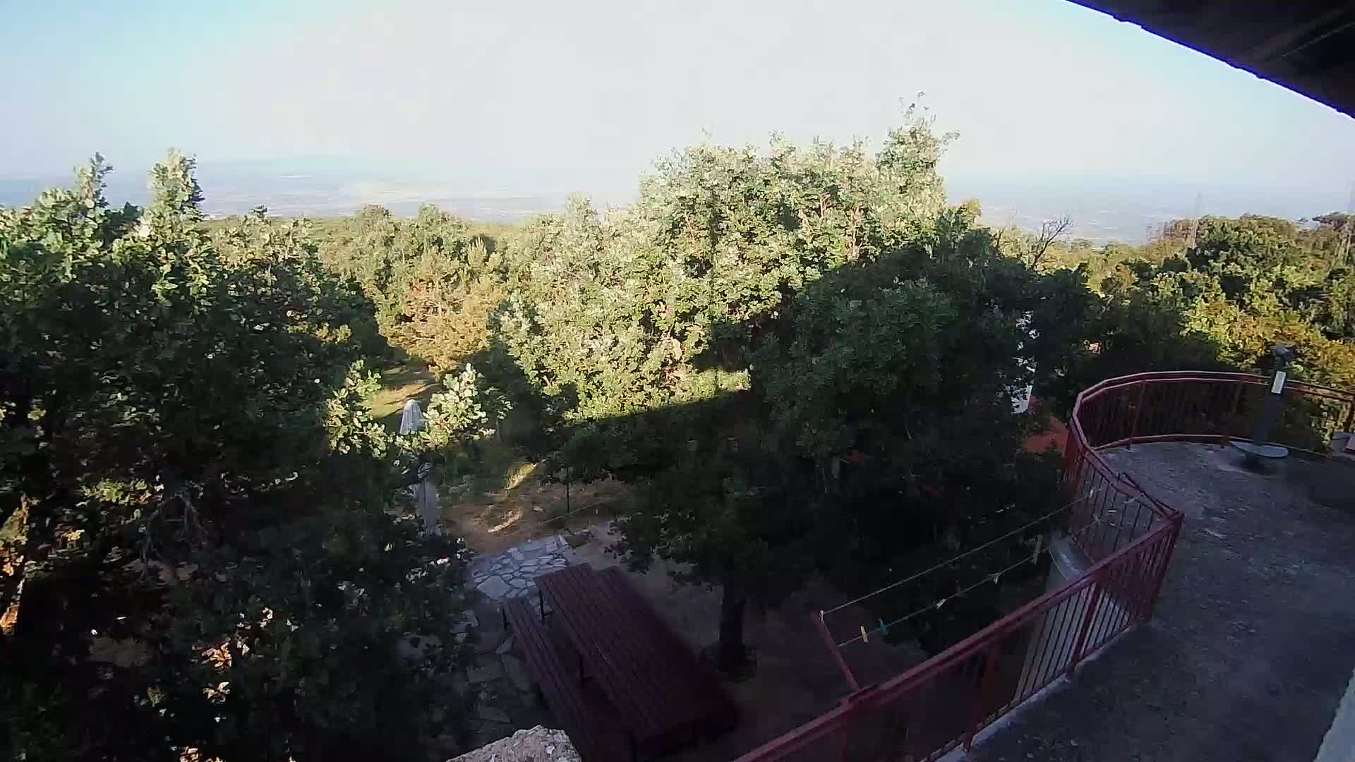 Promina Mountain (855m) Observation Deck Live Cam - Siverić, Grad Drnis, Šibenik-Knin, Croatia