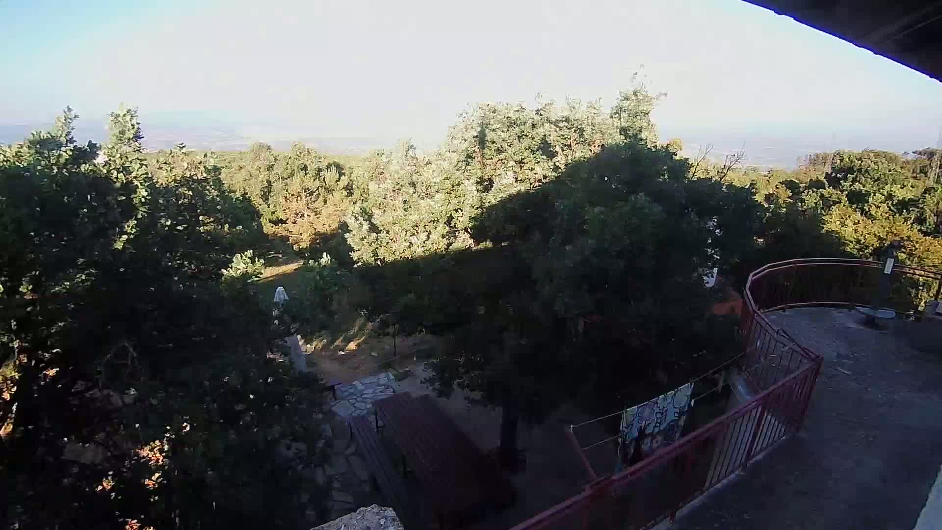 Promina Mountain (855m) Observation Deck Live Cam - Siverić, Grad Drnis, Šibenik-Knin, Croatia