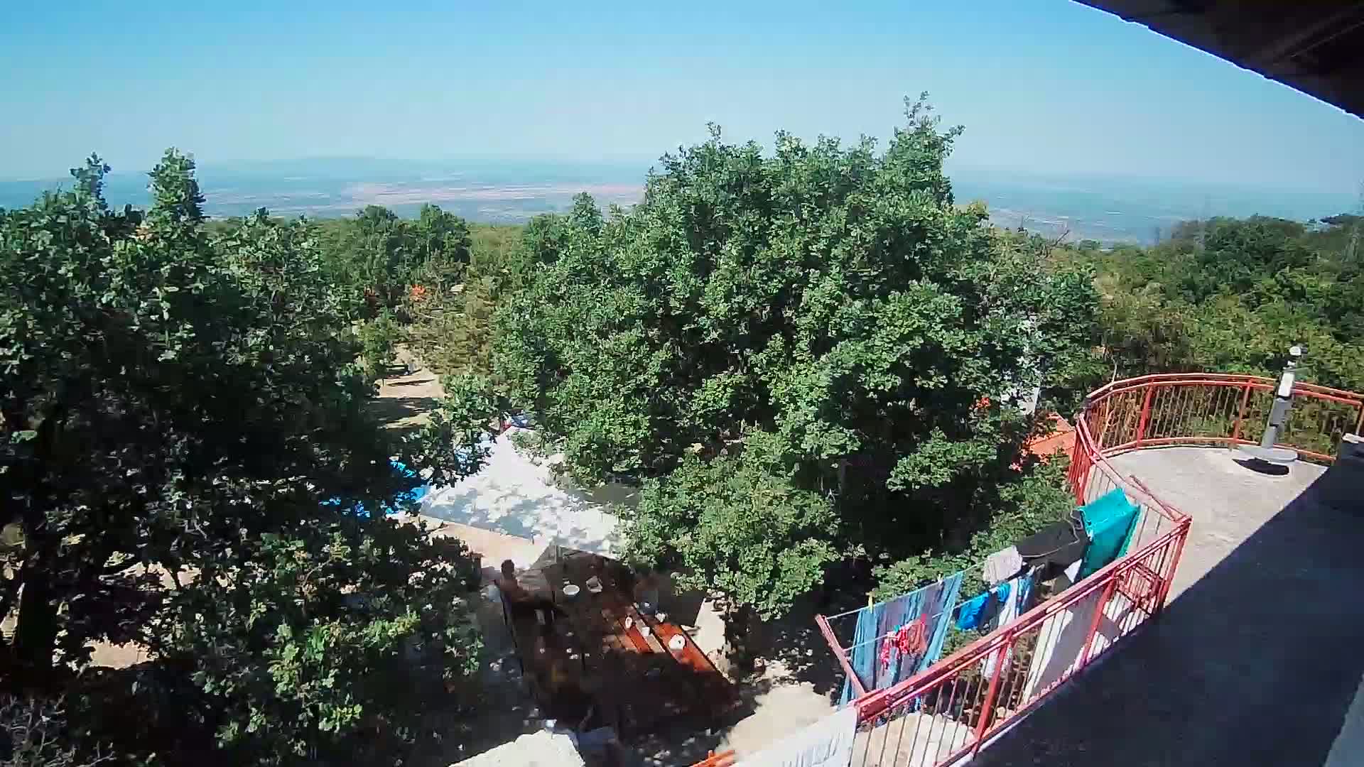 Promina Mountain (855m) Observation Deck Live Cam - Siverić, Grad Drnis, Šibenik-Knin, Croatia