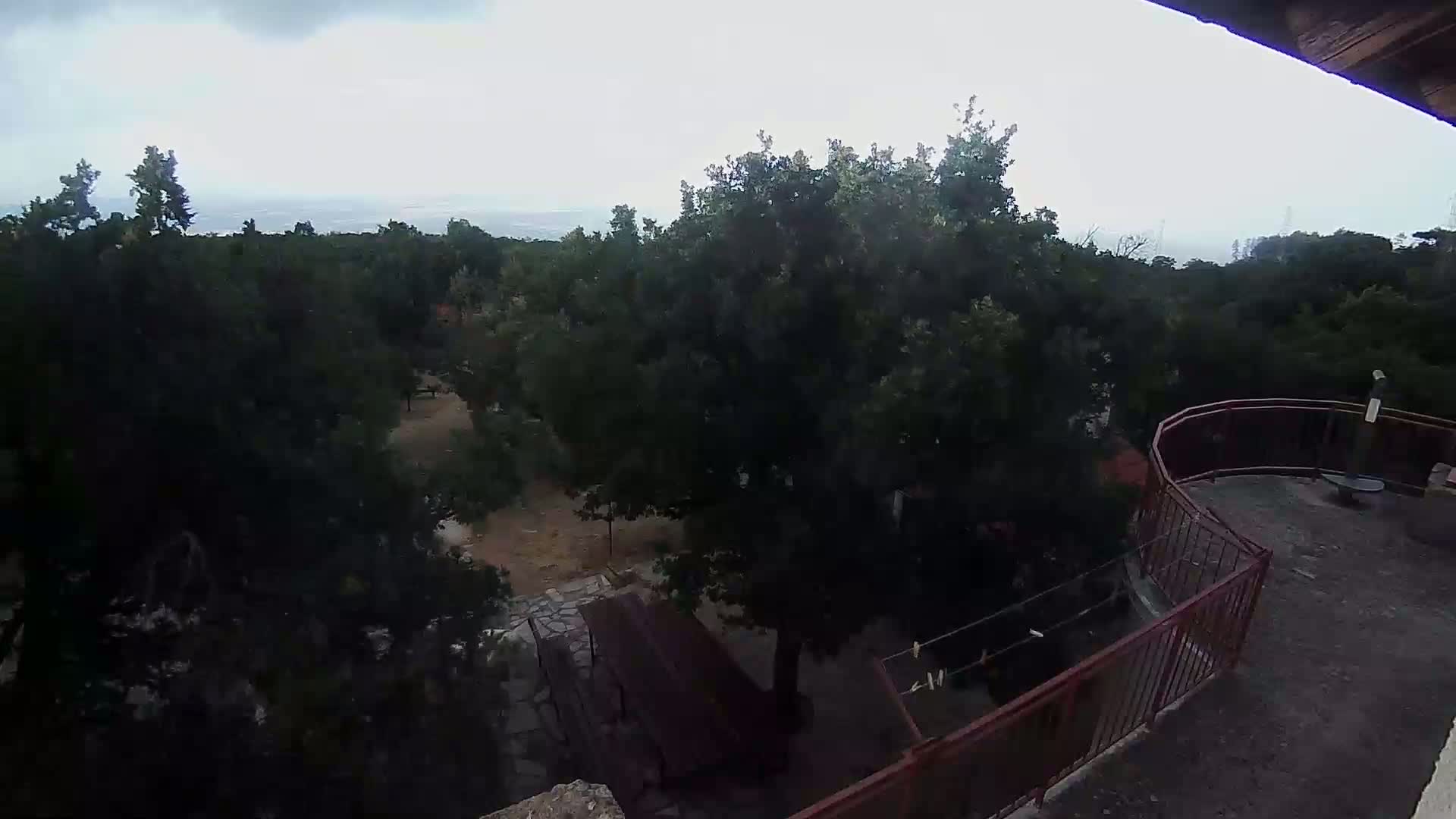 Promina Mountain (855m) Observation Deck Live Cam - Siverić, Grad Drnis, Šibenik-Knin, Croatia