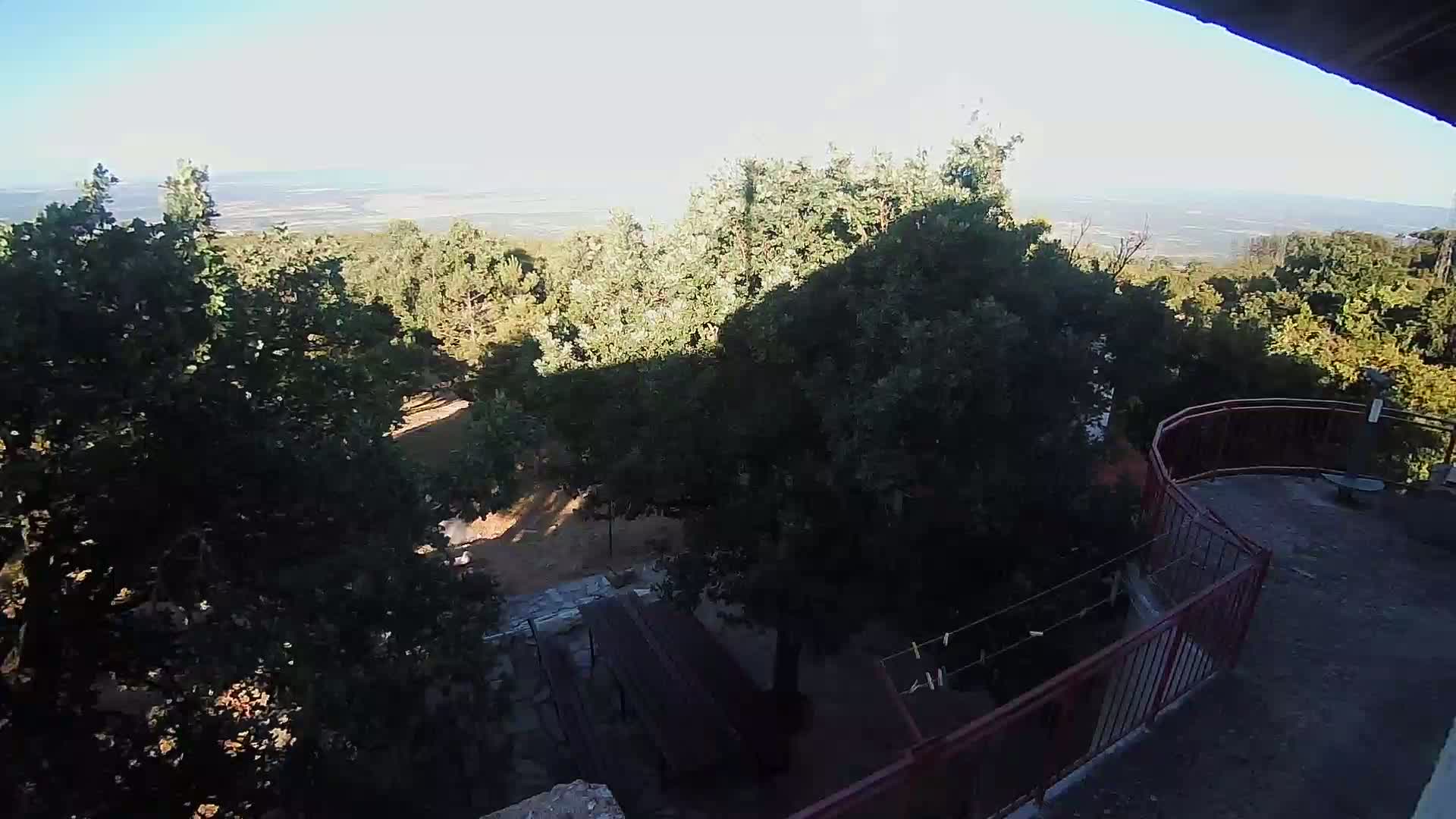 Promina Mountain (855m) Observation Deck Live Cam - Siverić, Grad Drnis, Šibenik-Knin, Croatia