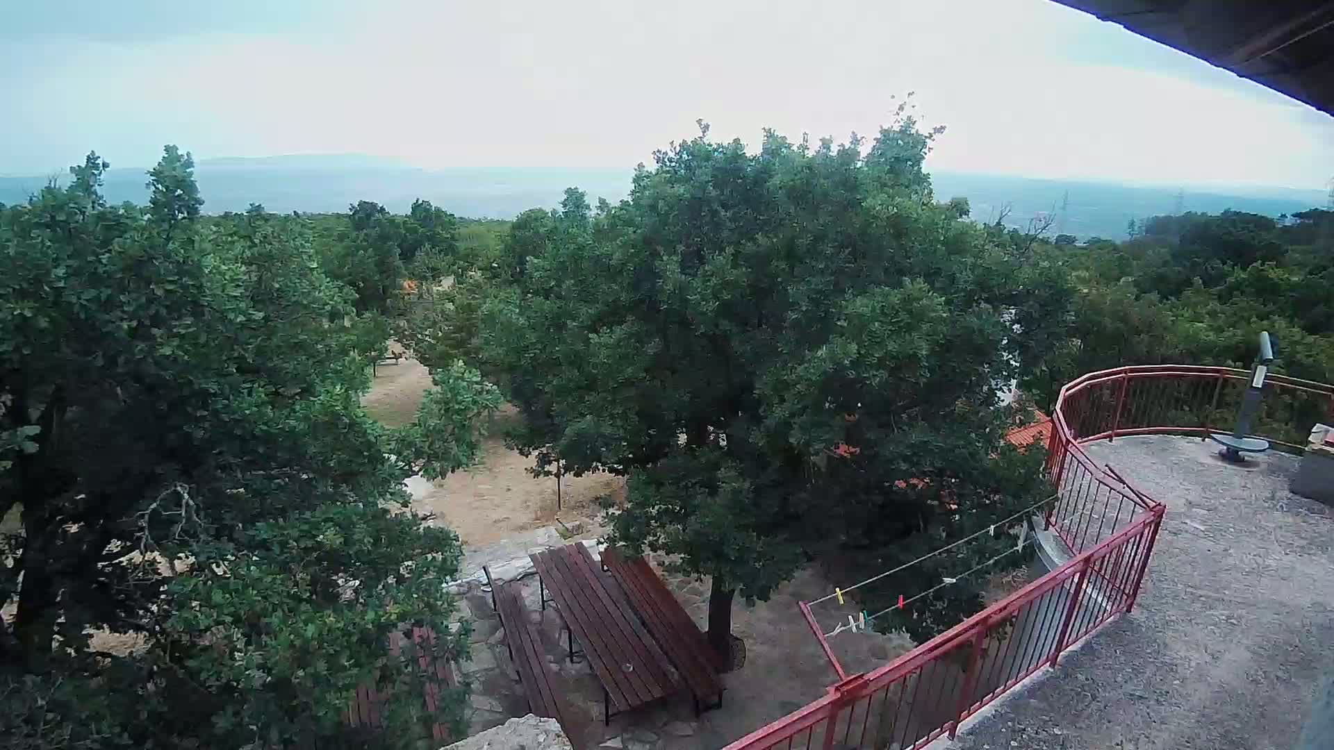 Promina Mountain (855m) Observation Deck Live Cam - Siverić, Grad Drnis, Šibenik-Knin, Croatia