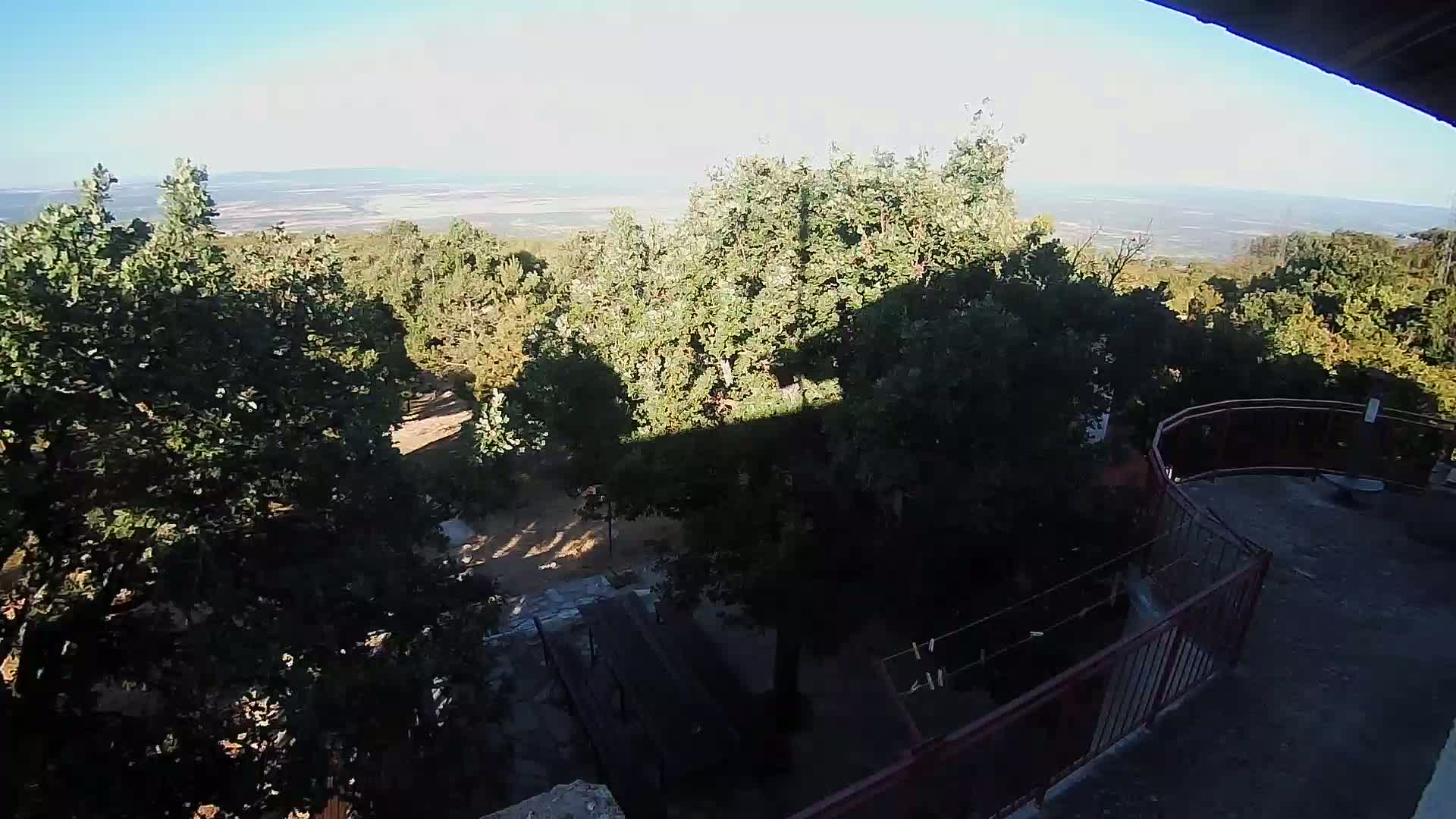 Promina Mountain (855m) Observation Deck Live Cam - Siverić, Grad Drnis, Šibenik-Knin, Croatia