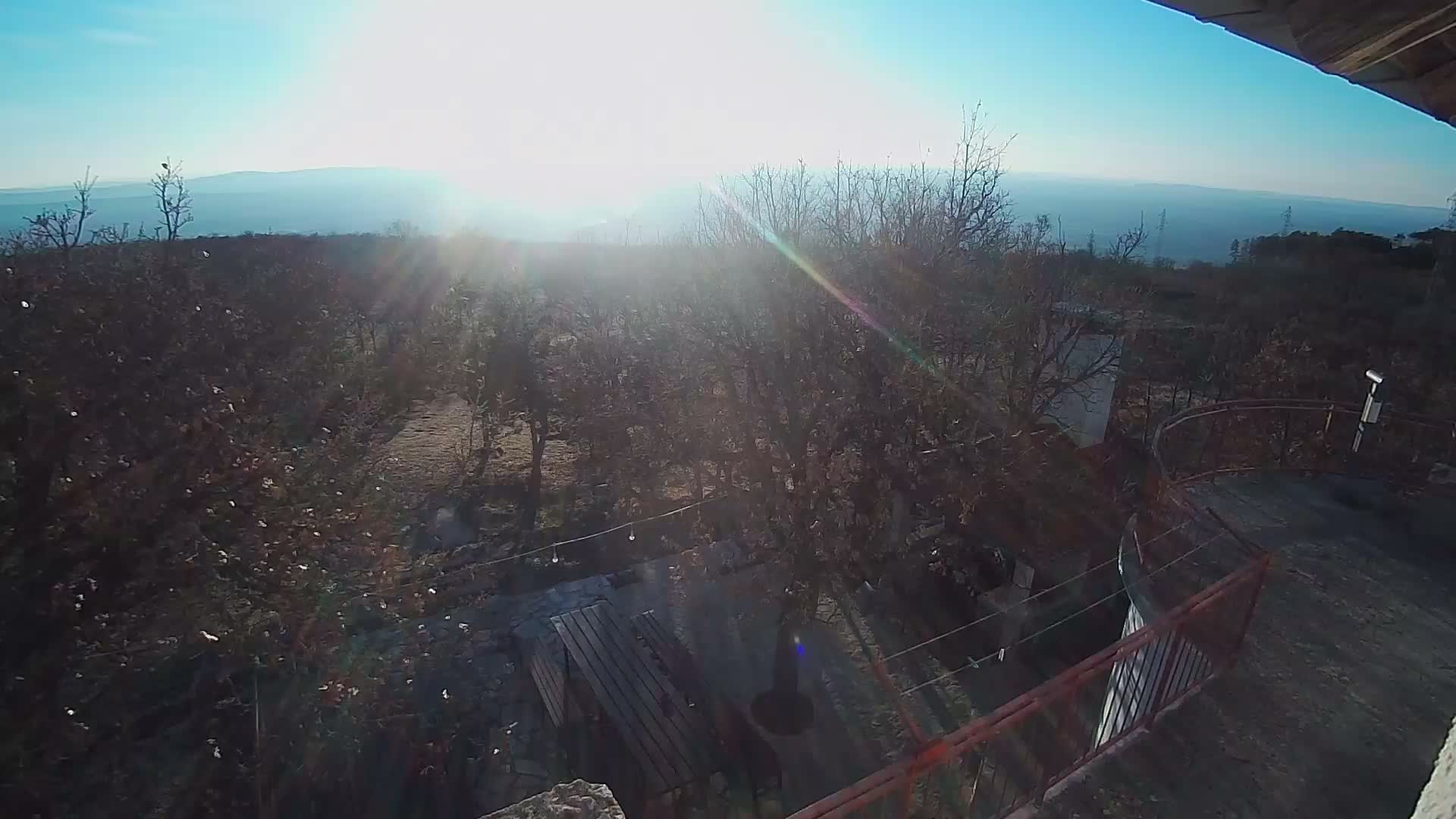 Promina Mountain (855m) Observation Deck Live Cam - Siverić, Grad Drnis, Šibenik-Knin, Croatia