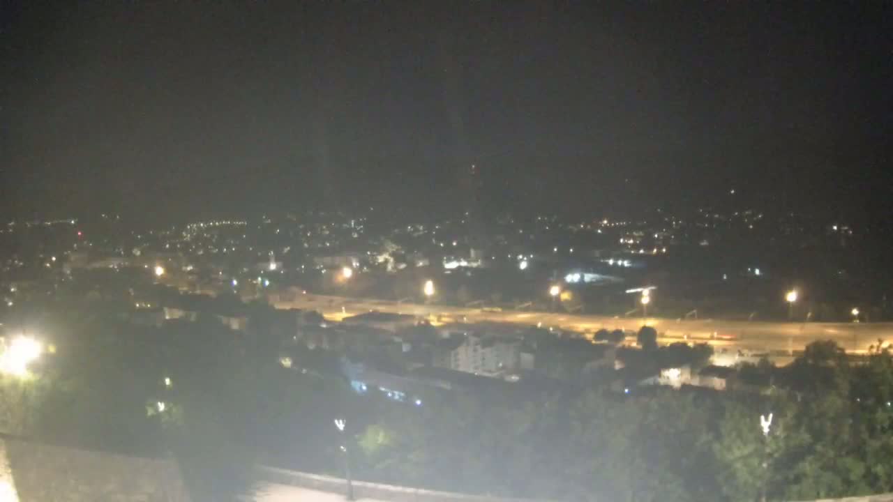 Knin  Skyline from Knin Castle Live Cam - Knin, Šibenik-Knin, Croatia