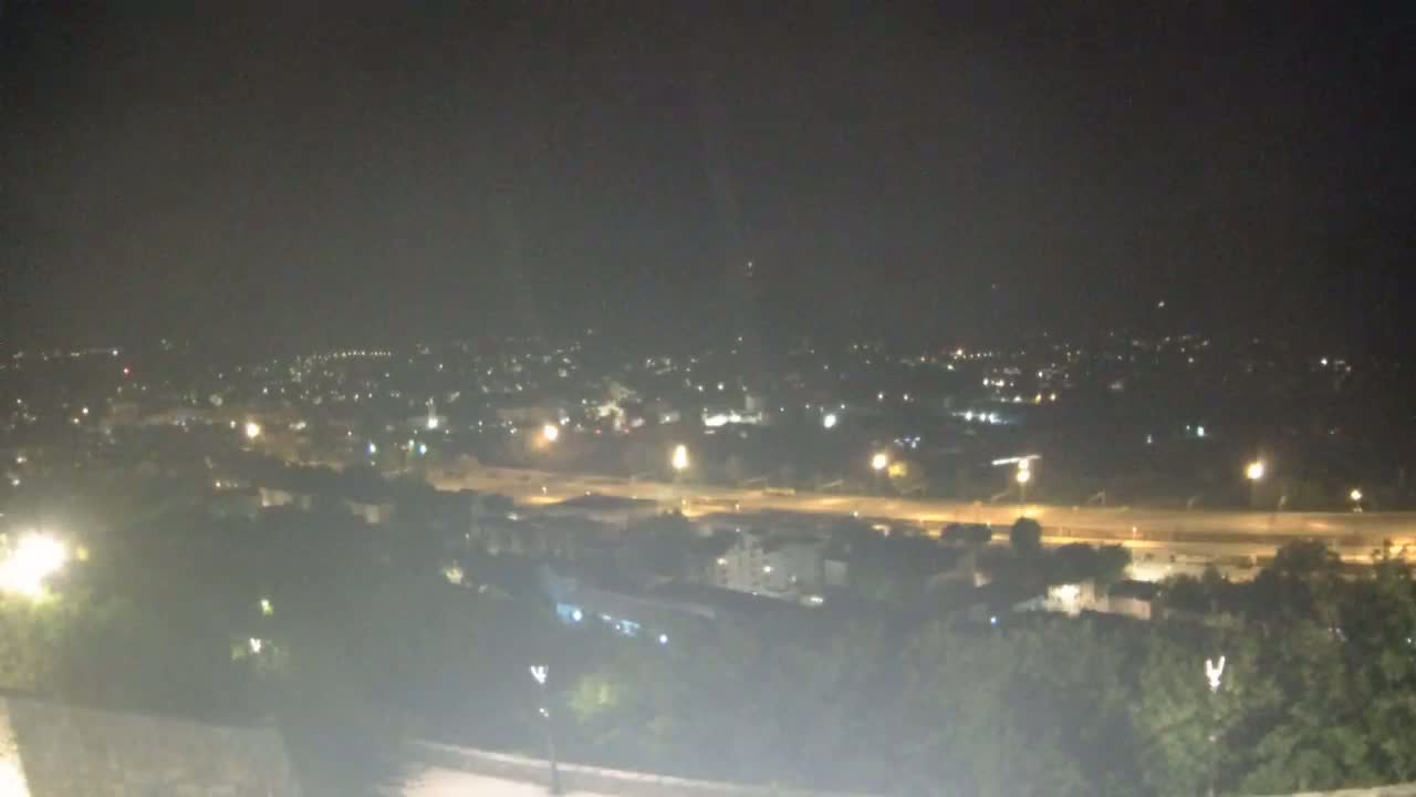 Knin  Skyline from Knin Castle Live Cam - Knin, Šibenik-Knin, Croatia