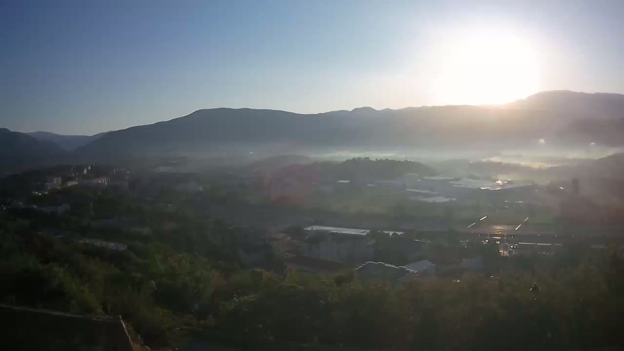 Knin  Skyline from Knin Castle Live Cam - Knin, Šibenik-Knin, Croatia