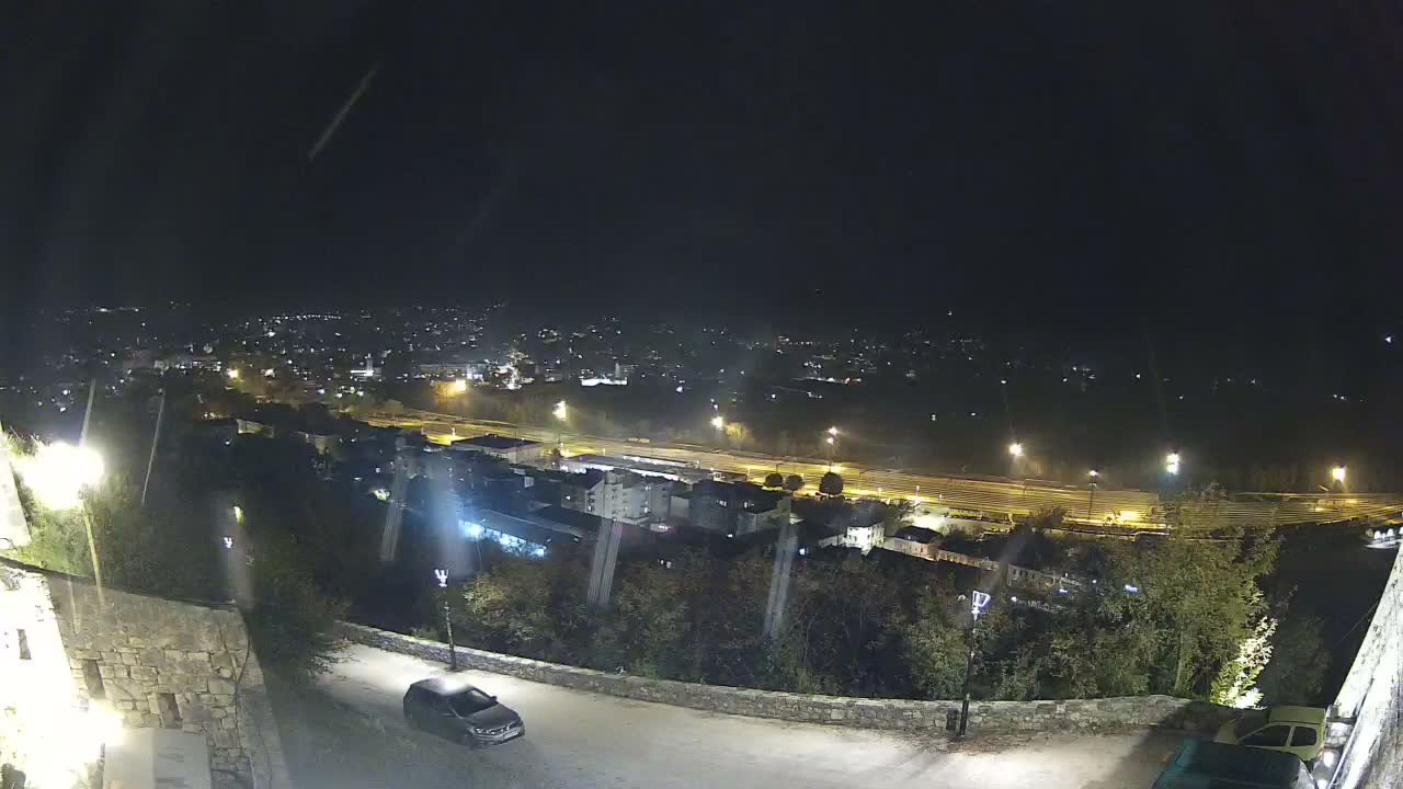 Knin  Skyline from Knin Castle Live Cam - Knin, Šibenik-Knin, Croatia