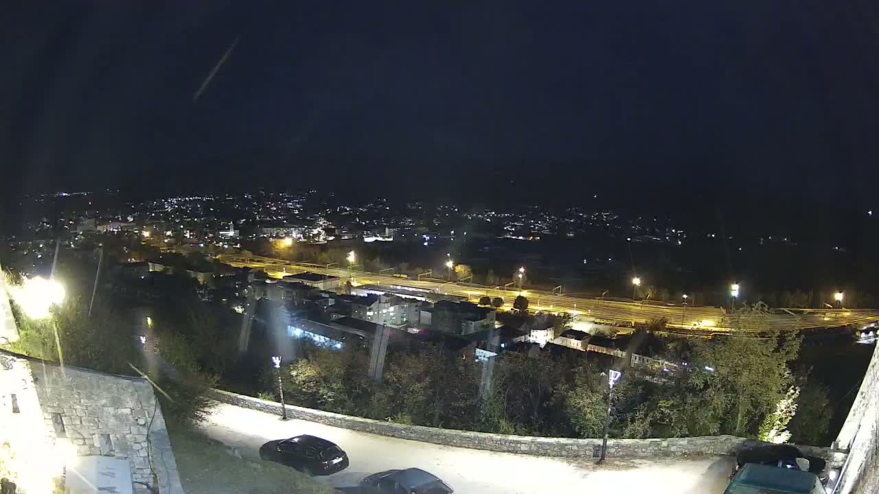 Knin  Skyline from Knin Castle Live Cam - Knin, Šibenik-Knin, Croatia