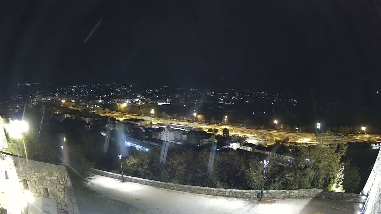 Knin  Skyline from Knin Castle Live Cam - Knin, Šibenik-Knin, Croatia