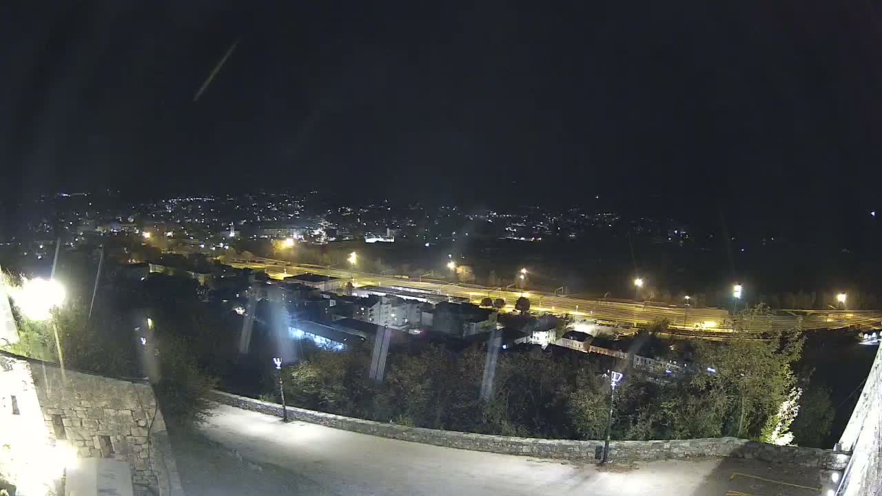 Knin  Skyline from Knin Castle Live Cam - Knin, Šibenik-Knin, Croatia