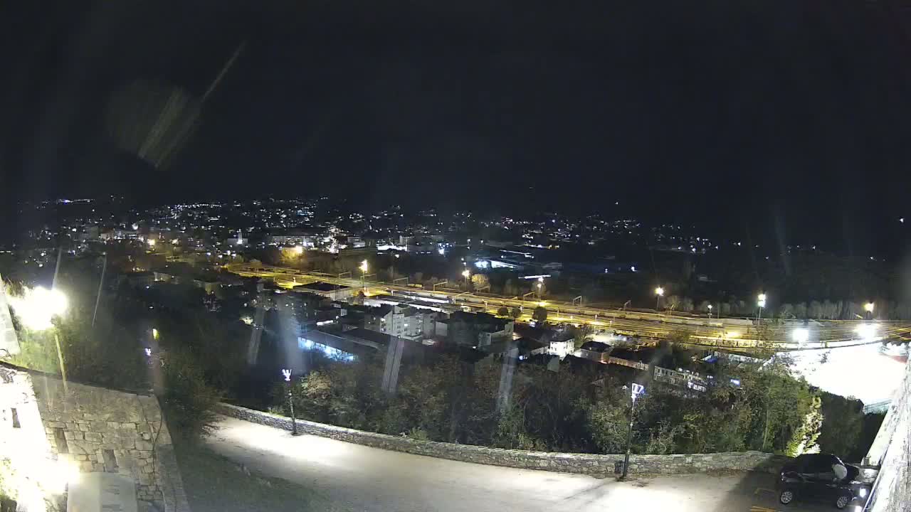 Knin  Skyline from Knin Castle Live Cam - Knin, Šibenik-Knin, Croatia