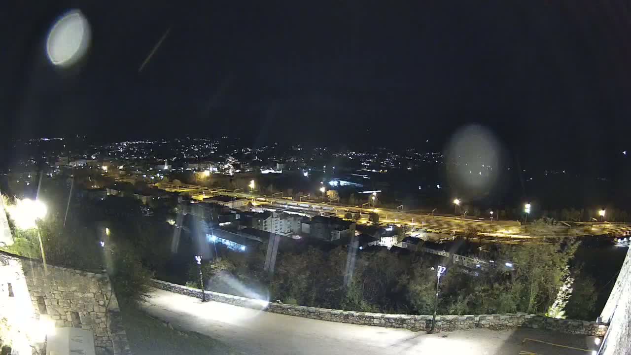 Knin  Skyline from Knin Castle Live Cam - Knin, Šibenik-Knin, Croatia