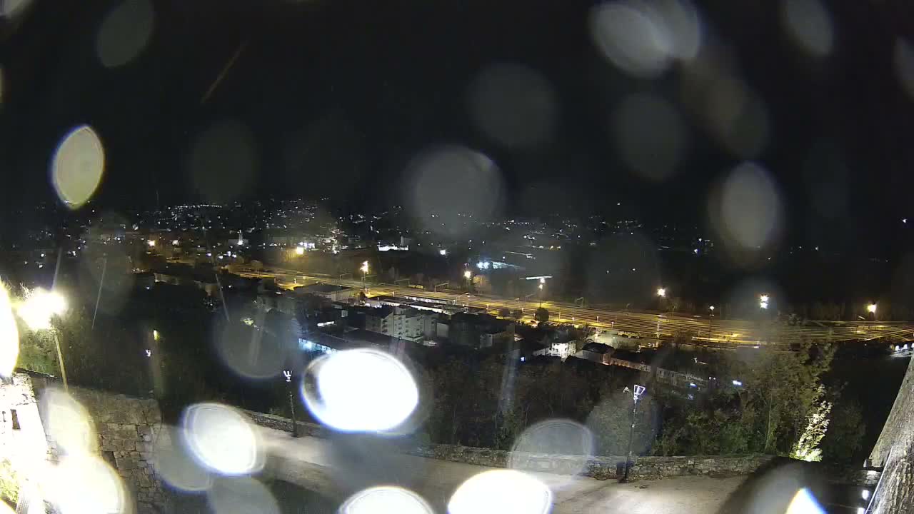 Knin  Skyline from Knin Castle Live Cam - Knin, Šibenik-Knin, Croatia