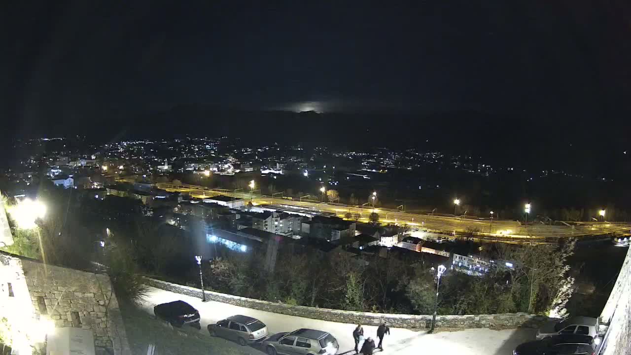 Knin  Skyline from Knin Castle Live Cam - Knin, Šibenik-Knin, Croatia