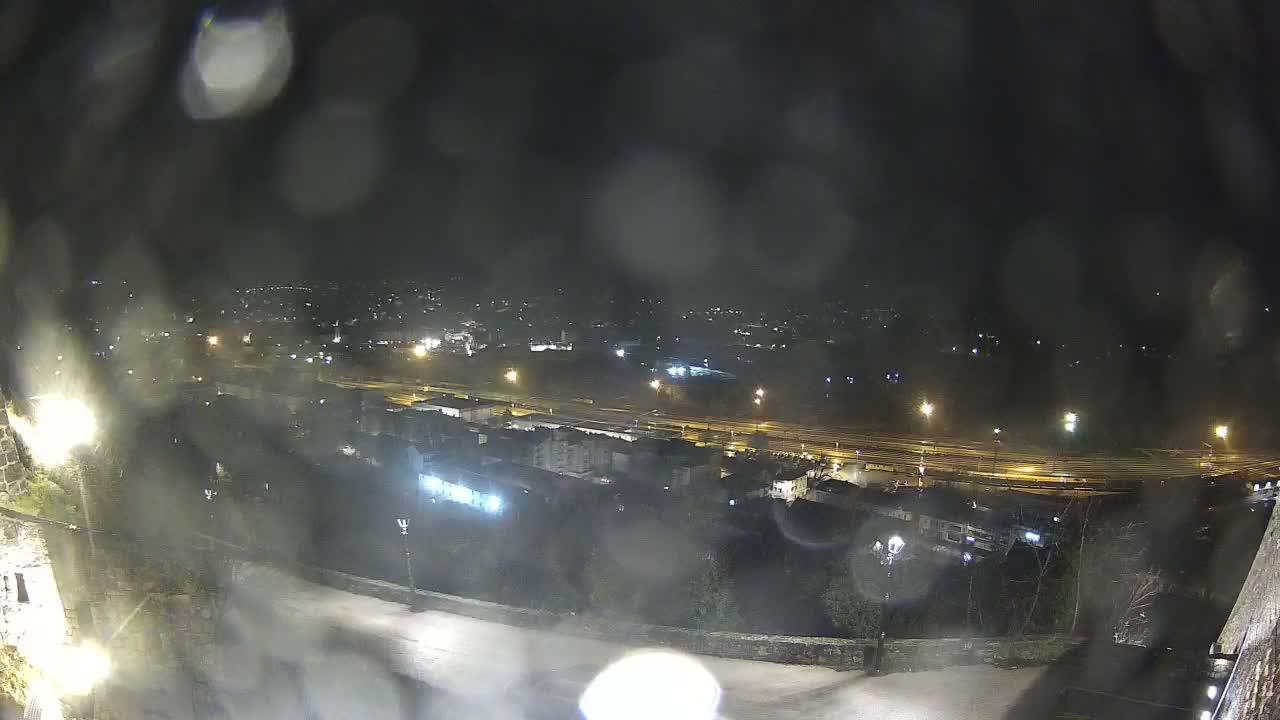 Knin  Skyline from Knin Castle Live Cam - Knin, Šibenik-Knin, Croatia