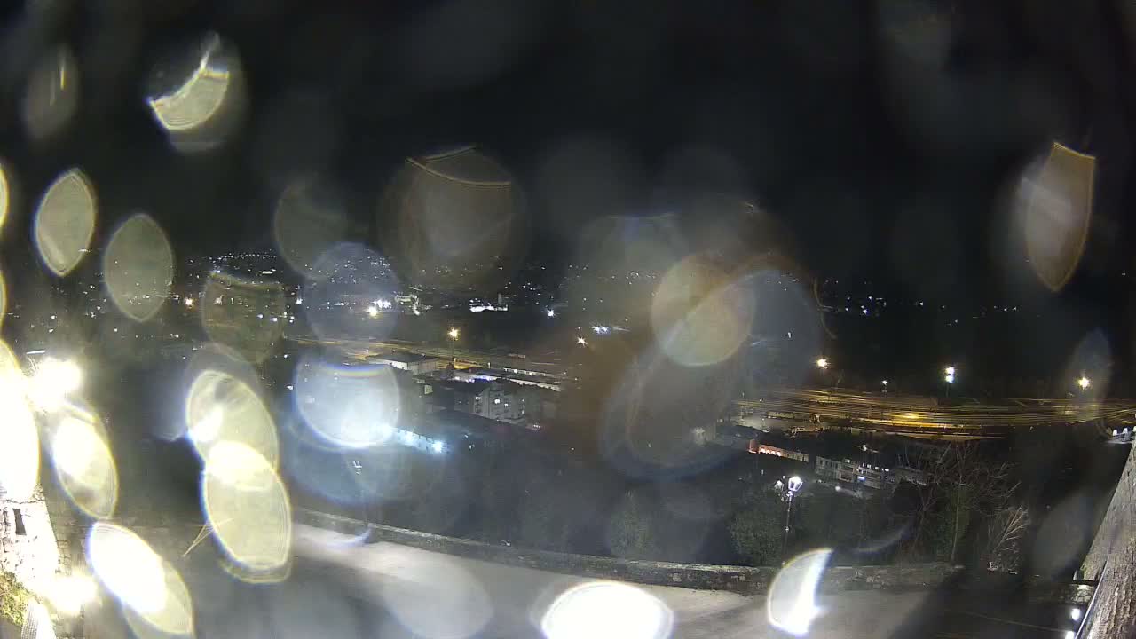 Knin  Skyline from Knin Castle Live Cam - Knin, Šibenik-Knin, Croatia