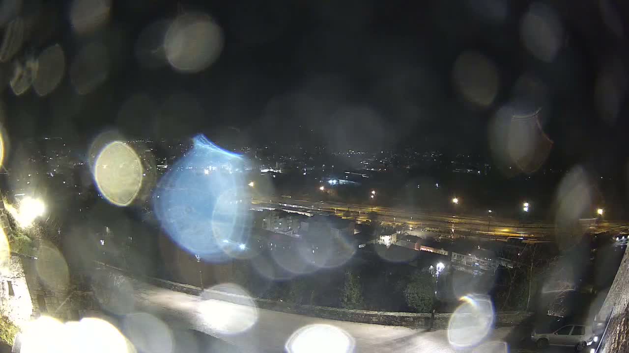 Knin  Skyline from Knin Castle Live Cam - Knin, Šibenik-Knin, Croatia
